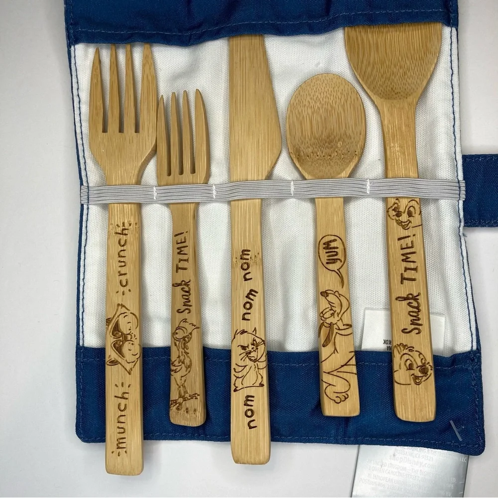 Disney Parks Critter Chaos Travel Utensil Set - Picture 6 of 14